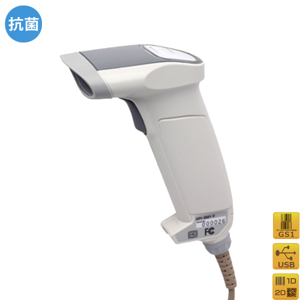 【オプトエレクトロニクス】OPI-3601-USB 漢字QR対応コンパクト抗菌2次元コードスキャナー【代引手数料無料】♪