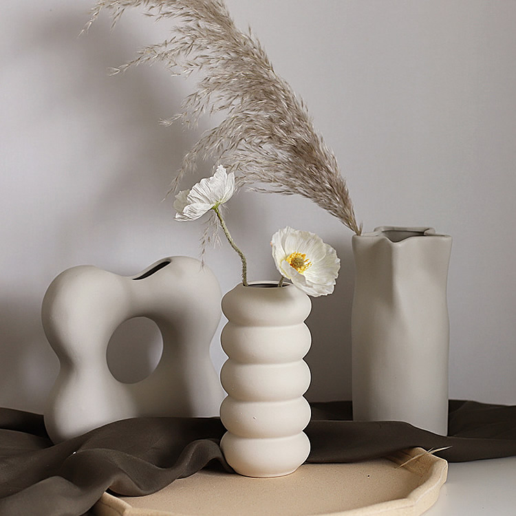 PEASE ドーナツ型 フラワーベース 花瓶