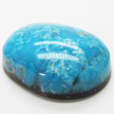 キングスマナッサ ターコイズ カボション 12ct トルコ石 KM130 ルース バングル リング ペンダントトップ コンチョ バックルの加工などに！