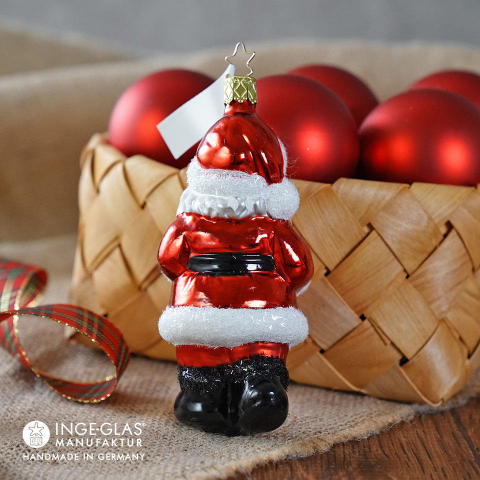 楽天市場 オーナメント ドイツinge Glas Manufaktur インゲ グラス I143 サンタクロース12 5cm ハンドメイドオーナメント Made In Germany 職人の手作り ヨーロッパ直輸入 クリスマス 送料無料 ピカキュウhome