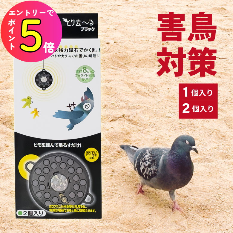 楽天市場】【2点購入で香料GET】鳩対策 はとにげ〜る 1箱 10ヶ入 単品
