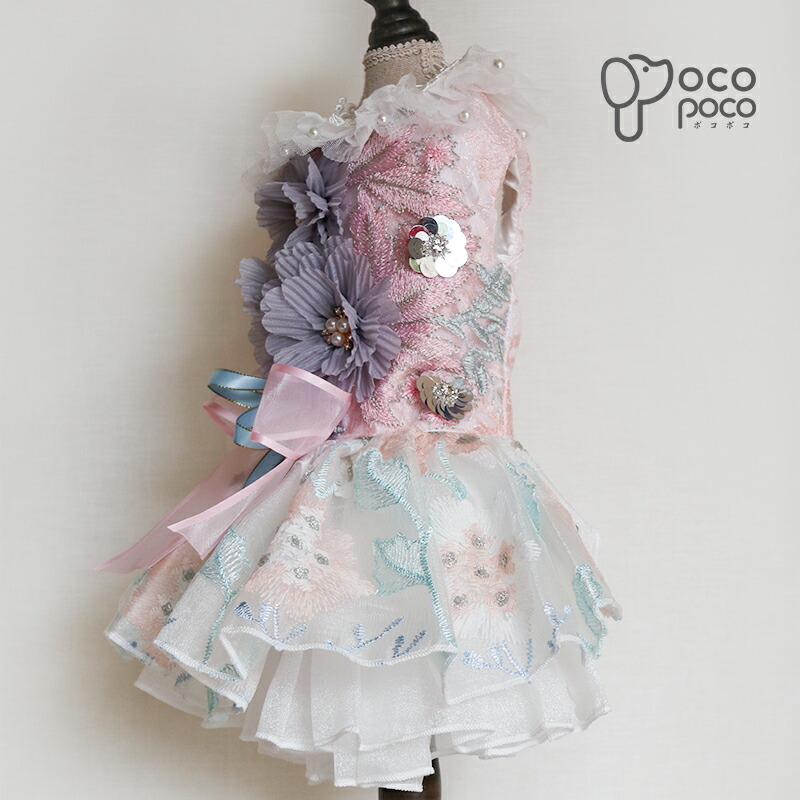 市場 犬 結婚式 ペットウェア 豪華 プリンセス お姫様 上品 ドッグウェア ウェディングドレス 服 パーティードレス 犬服 ワンピース