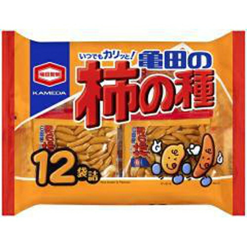 亀田製菓 柿の種 12袋詰&times;12入｜菓子の新商品はポイポイマーケット