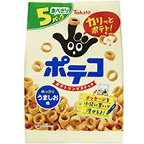東ハト ポテコ うましお味 22g×5P×12入 4,767円