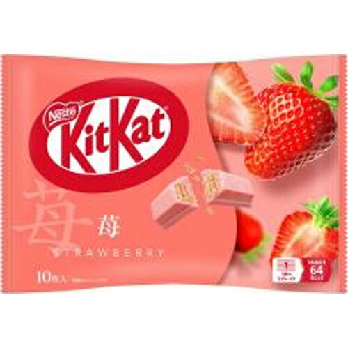 ネスレ キットカット 苺 10枚 &times;12袋｜菓子の新商品はポイポイマーケット