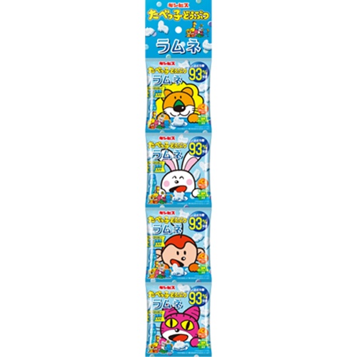 楽天市場】ネコポス ギンビス たべっ子どうぶつラムネ 38g×10袋入