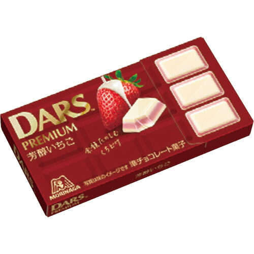 イチゴ 楽天市場】大阪京菓 ZRx森永製菓 46G ダースプレミアム＜芳醇いちご