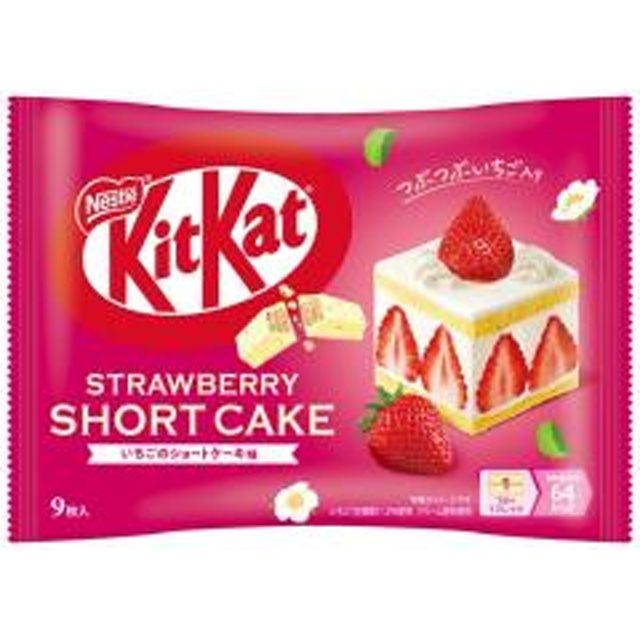 ネスレ キットカット いちごのショートケーキ味 9枚×12袋