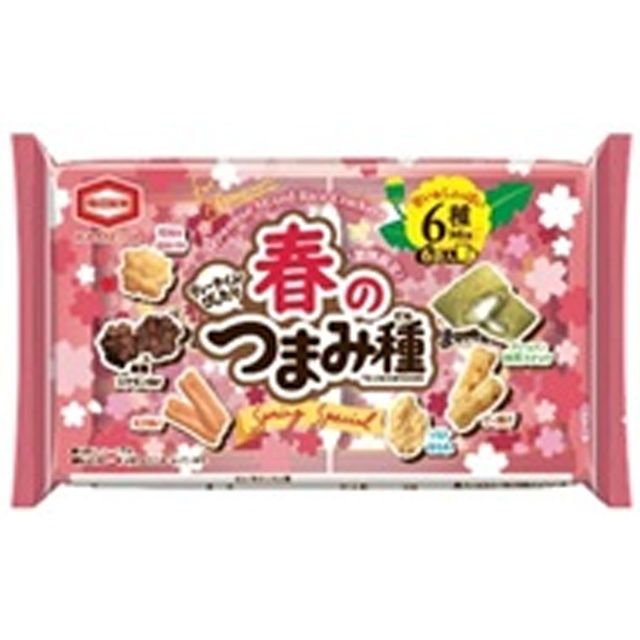 亀田製菓 春のつまみ種 90g×12袋