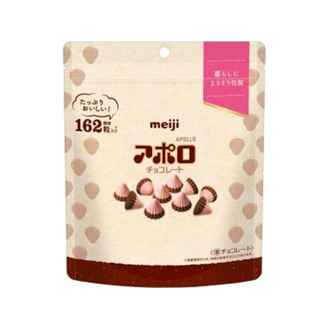 明治 アポロ シンプル包装大容量パウチ 226g×10袋|菓子の新商品はポイポイマーケット