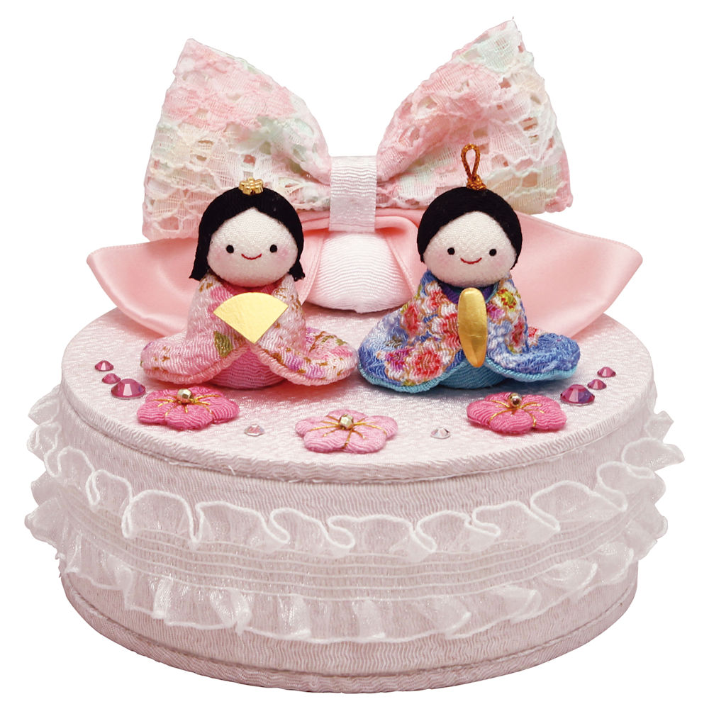 楽天市場】雛人形 はんなり屏風わらべ雛 屏風・敷物付 手作りちりめん