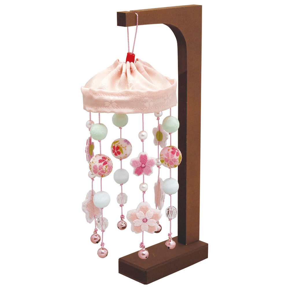 楽天市場 ５ Off クーポン 送料無料 沖縄 離島を除く 雛人形 きらきら桜のつるし飾り 手作りちりめん細工 季節の和雑貨 京都 和匠ポラーコ