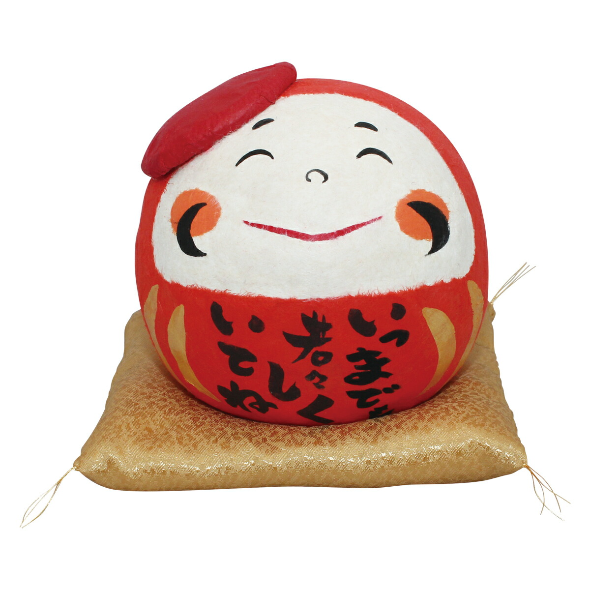 楽天市場 ５ Off クーポン ちぎり和紙 還暦のお祝いだるま ザブトン付 京都発 リュウコドウ かわいい 和風 手作り 置物 小物 インテリア 和雑貨 贈り物 季節の和雑貨 京都 和匠ポラーコ