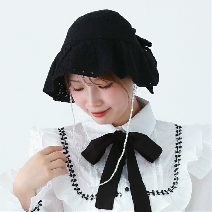 楽天市場】Jane Marple / 別珍リボン付きハット ジェーン