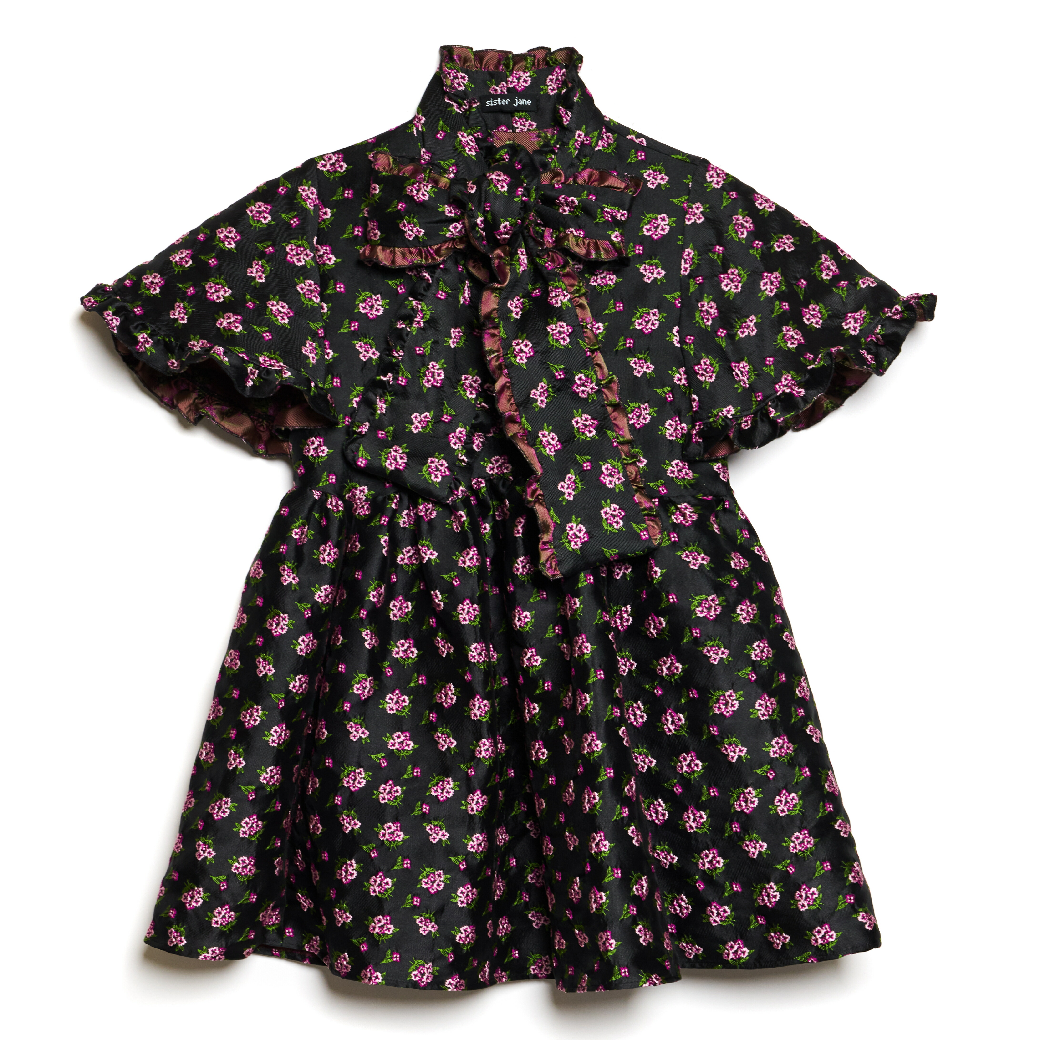 楽天市場】シスタージェーン 1809 ハート ワンピース ロング ブラック