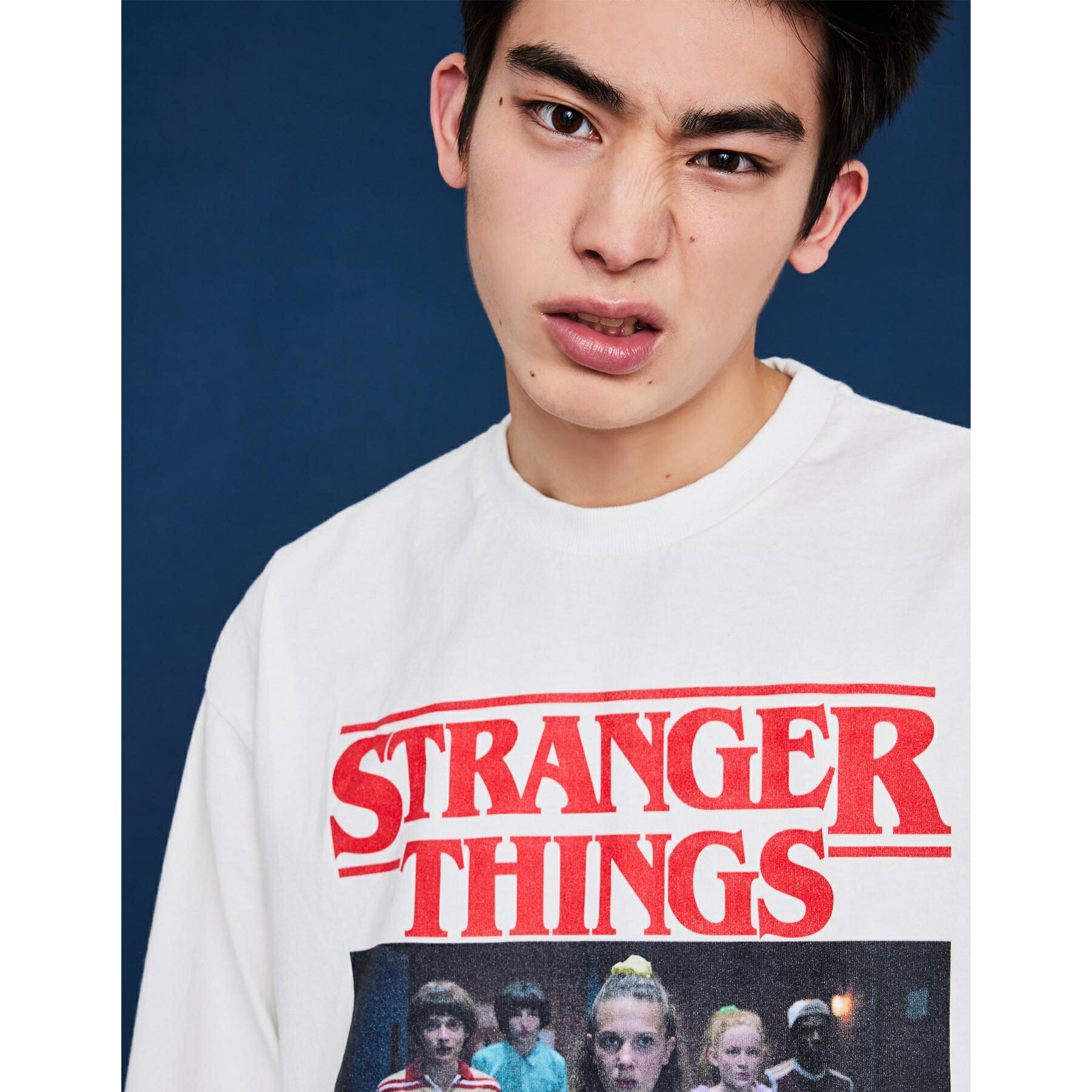 楽天市場】メンズ Tシャツ【クリックポスト発送】STRANGER THINGS TEE