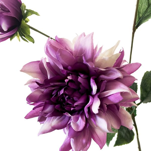 楽天市場 アーティフィシャルフラワー造花ダリア パープル 単品花材 アーティフィシャルフラワー Prima ギフト 御祝い 記念日 開業 開店 開院 Prima Greenpark