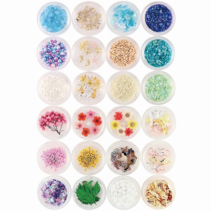 楽天市場】レジン 封入 パーツ 花 ドライフラワー 押し花 アクセサリー