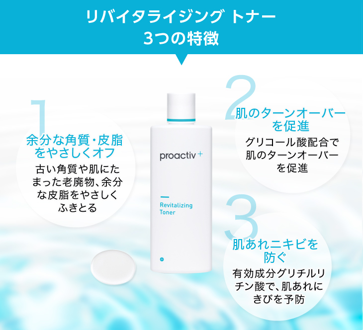 楽天市場 公式 プロアクティブ 薬用ニキビケア 化粧水 リバイタライジング トナー 120ml 医薬部外品 ふき取り 角質 毛穴ケア プロアクティブ 大人 プロ アクティブ Proactiv ニキビケア アクネケア 敏感肌 大人ニキビ 思春期ニキビ ふきとり化粧水 角質ケア 顔