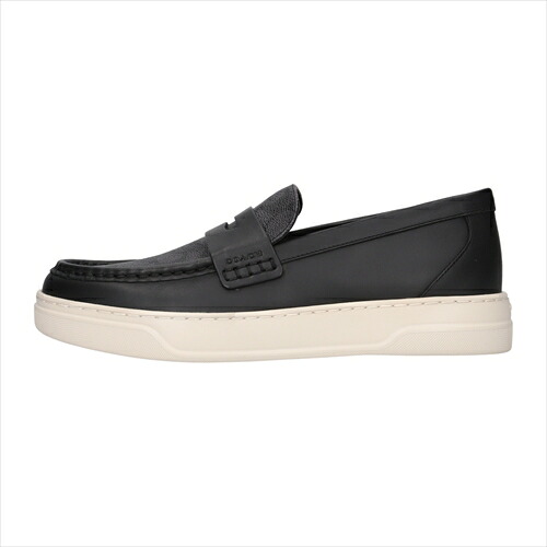 コーチ ローファー スニーカー COACH Signature Hybrid Loafers US7 25cm CCN25 CQ/BK Charcoal/Black｜Queen Collection