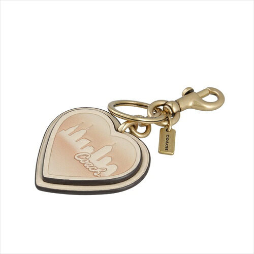【コーチ箱・紙袋付き】[コーチ] キーホルダー ハート COACH Jennifer Lopez Skyline Heart Key C6605 IMM6H