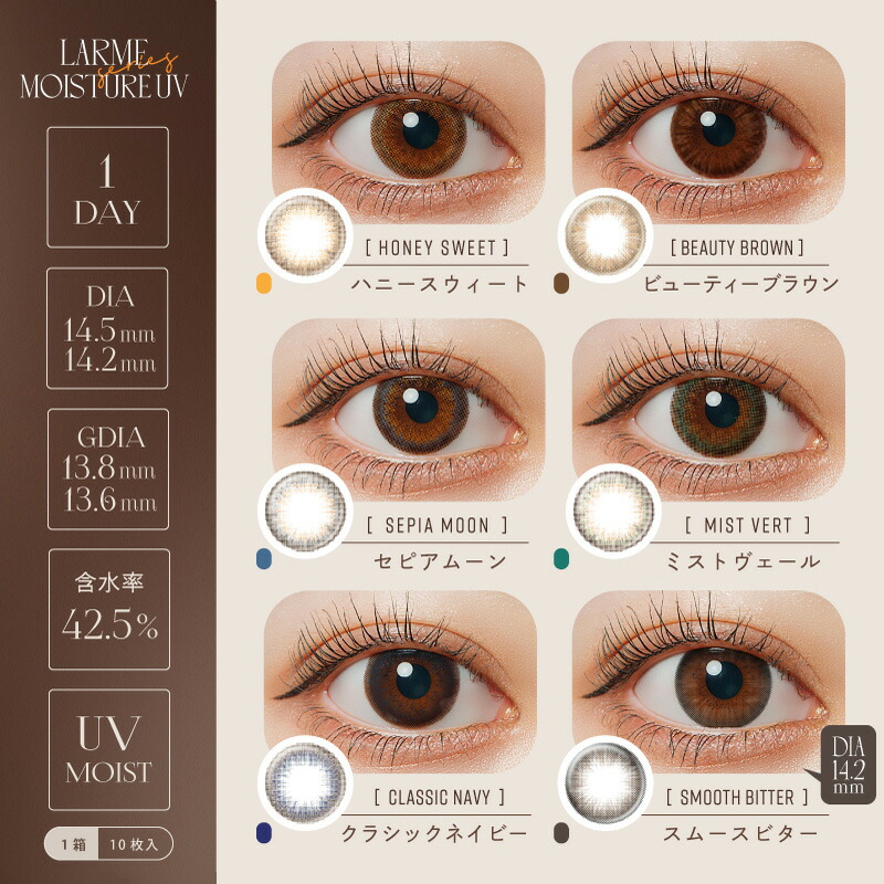 【１箱分無料（クーポン利用＆３箱ご購入で）】LARMEラルムワンデー(1箱10枚入り)(シリコン素材コンタクトシリコンシリコーンシリコンカラコンモイストＵＶカラコンラルム度あり度なし使い捨て1dayワンデーワンデーカラコンカラコンワンデーラルム)