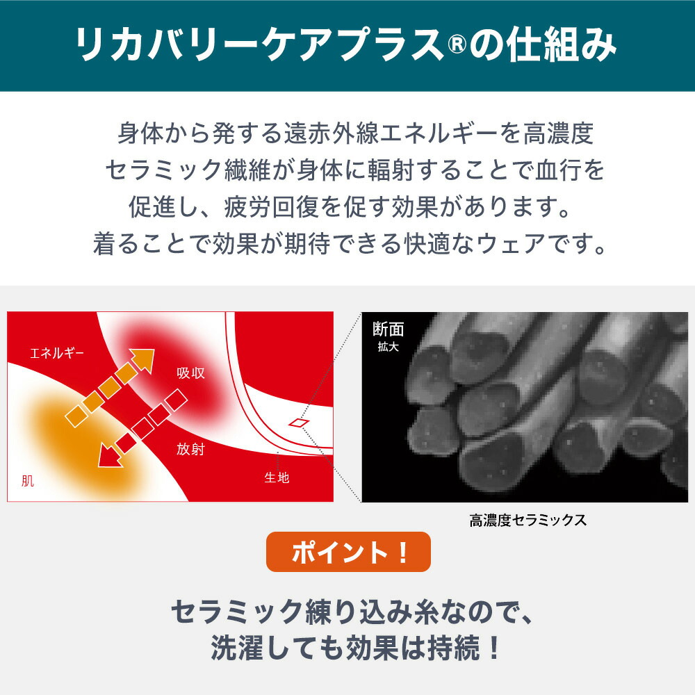 疲労回復ウェアリカバリーウェアリカバリーケアプラス血行促進疲労回復家庭用遠赤外線血行促進用衣オールシーズンナイトウェアルームウェアパジャマ部屋着寝巻き上下セット男女兼用リラックス休息ギフト
