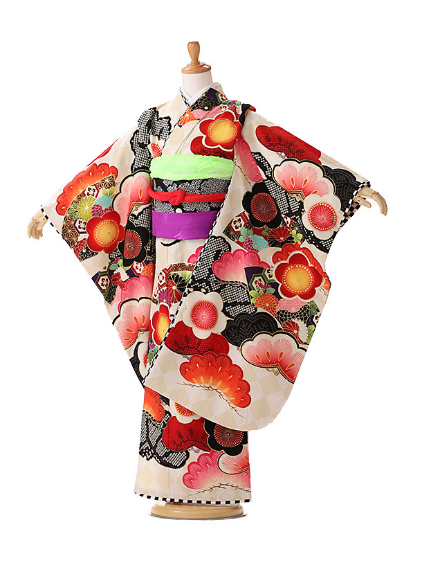 レンタル 着物 白 Japanstyle 七五三 七五三 フルセット 着物セット 女の子 七五三 フルセット きもの Japanstyle 7歳 7歳 着物 7歳 レンタル 七五三 衣装レンタル 753 子供 女子 七歳 きもの しちごさん 写真撮影 前撮り お出かけ 七草 送料無料 結び帯 白色