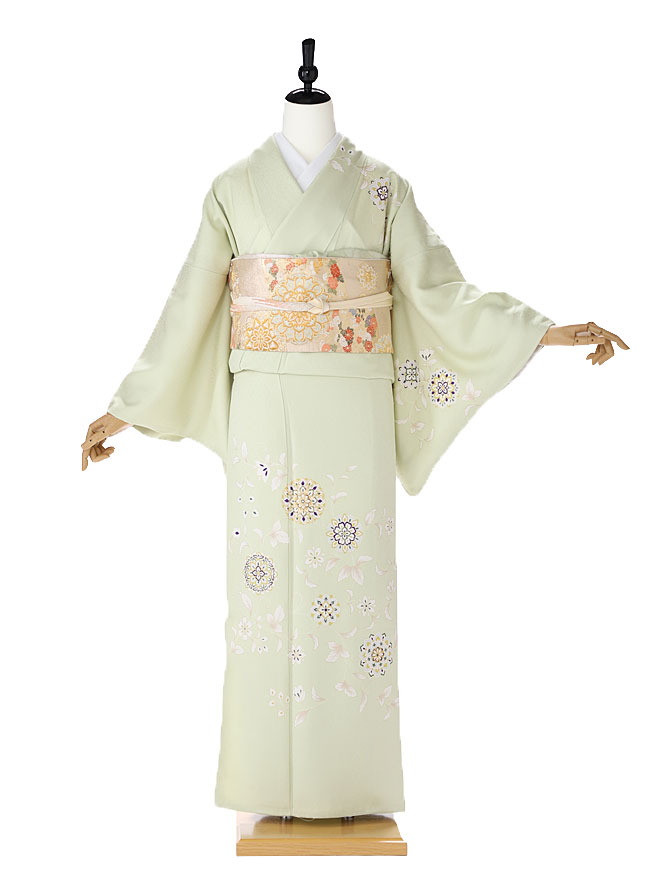 訪問着　4点フルセット 249c 正絹 七五三 お宮参り 結婚式 訪問着 4点フルセット 290A 正絹 七五三 お宮参り 結婚式 灰色