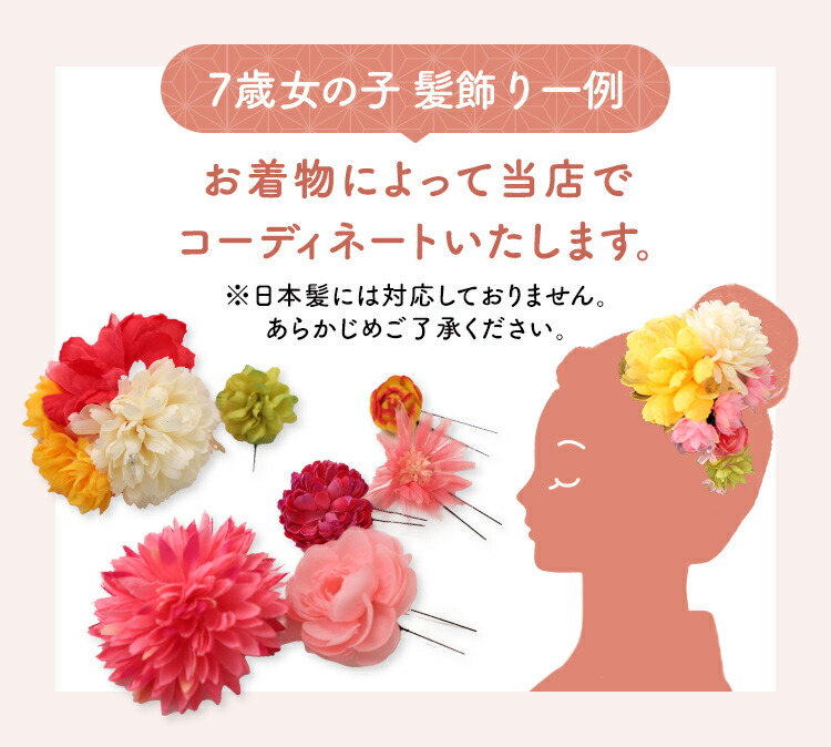キューティーブルー子供女子きもの753しちごさん往復送料無料青jk7397古典柄