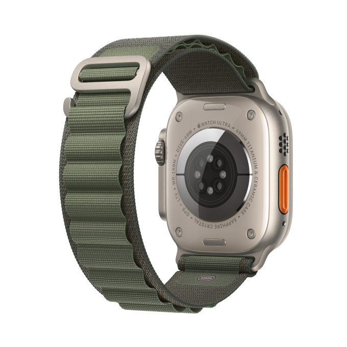 Apple watch ultra 本体 グリーンアルパインループ | labiela.com
