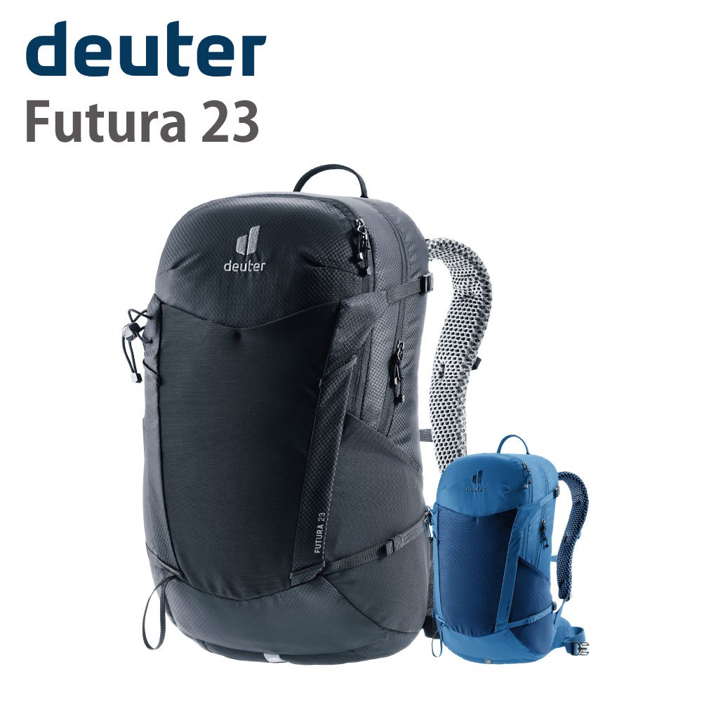ドイター FUTURA23 deuter FUTURA 23 リュック 23L black ブラック nightblue baltic 登山 ハイキング トレッキング 通気 軽量 日帰り 山歩き バックパック メンズ レディース レインカバー 収納 多機能 日本正規品 アウトドア 旅行 通勤 通学
