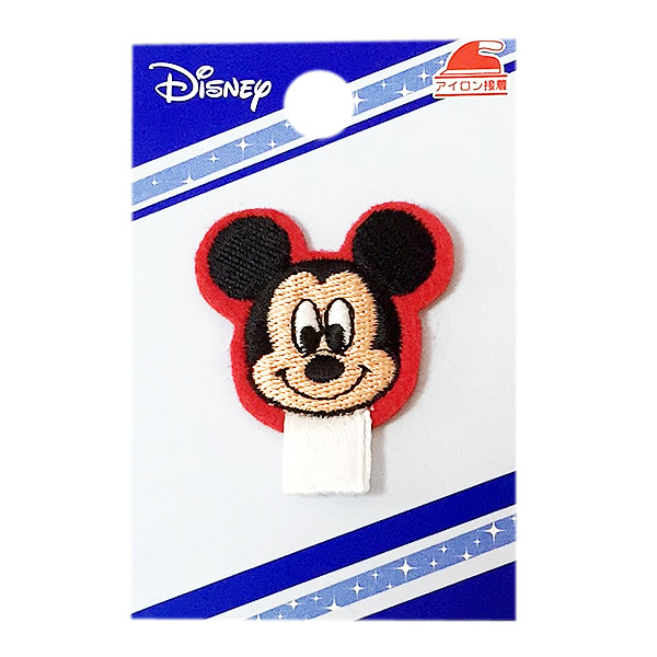 楽天市場 ミッキー 名札付け ワッペン 刺繍ワッペン キャラクター 縦3 7cm 横3 3cm ディズニー Disney アイロンワッペン アイロン接着 かわいい 正規品 入園 入学 わっぺん Wappen Wappen アップリケ あっぷりけ メール便可 マスク用小さいサイズ マスク用 小さい