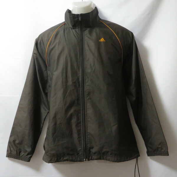 90s00s　アディダス　ナイロンジャケット　裏地メッシュ　ロゴ刺繍　XL 90s adidasアディダス トレフォイル ロゴ刺繍 マルチカラー