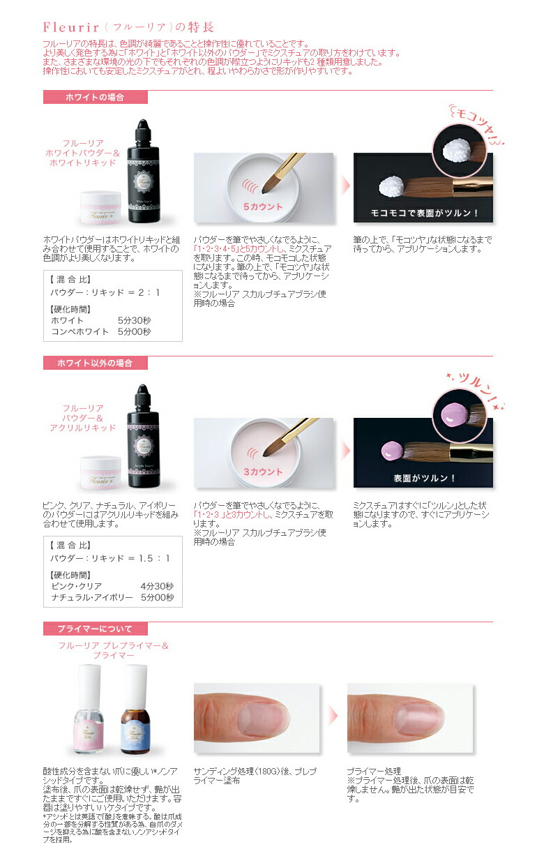 送料無料 新品 スカルプ ネイル アクリルパウダー フルーリア ネイルアート用品 Sooke Pocketnews Ca