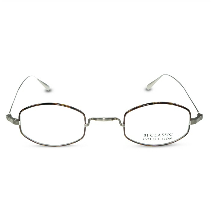 BJ CLASSIC COLLECTION PREMIUM PREM-130SNT C-7-2 Mtシルバー デミ BJクラシックコレクション  度付きメガネ 伊達メガネ メンズ レディース プレミアム 本格眼鏡 （お取り寄せ） 眼鏡・サングラス