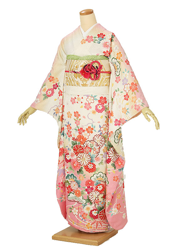 成人式 振袖 レンタル レンタル 振袖レンタル フルセット 成人式 Ac0166 白 ピンク 花模様 成人式 振袖 レンタル 貸衣裳 袋帯 草履 バック 振袖 レンタル ふりそで 女性和服 フリソデ 着物 きもの 新品足袋プレゼント 送料無料 Brocamarketing Com