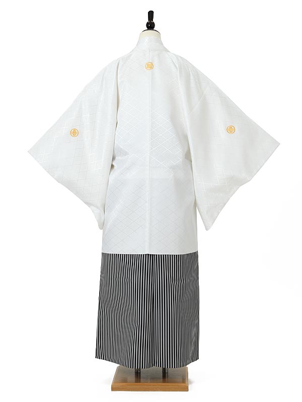 レンタル 男袴レンタル 紋付き袴 男袴レンタル Af0017 白 成人式 卒業袴 着物レンタル 卒業式 袴 レンタル 男 メンズ袴 フルセット 成人式 紋付袴 卒業式 新品足袋プレゼント 往復送料無料 Sermus Es