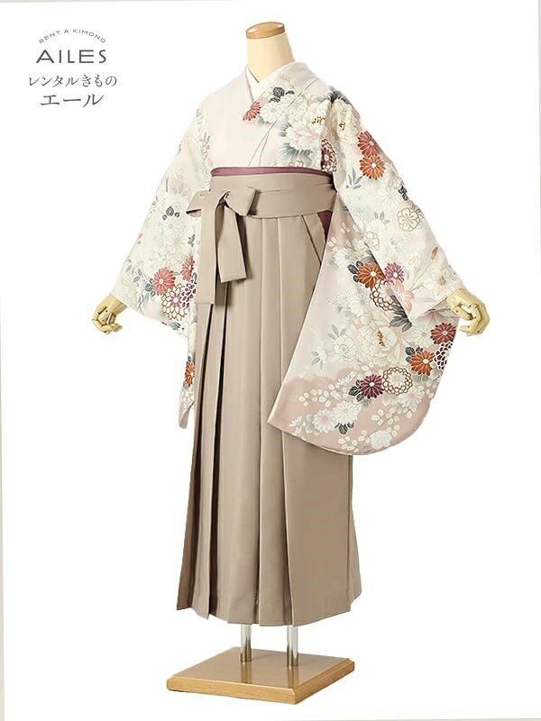 角帽 専門職授業時間生 卒 【賃借】 卒賃借袴 女袴賃借 AG0570 薄サクラ色 名取り草 花飾りつけ 卒袴 御召しもの賃借 卒式 初等学校卒式 賃借フルセット 女袴 袴 賃借 女 新品足袋差し上げ物 【往復貨物輸送無料】