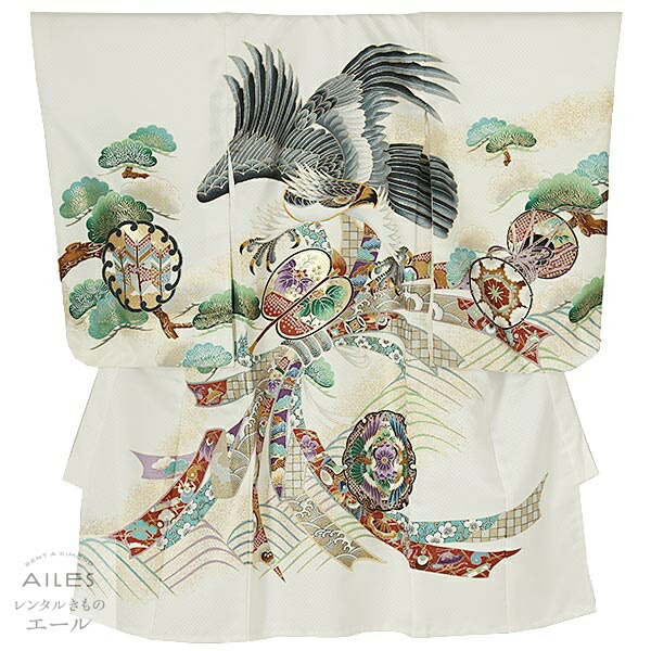 初着セット 最高の品質 赤ちゃん 男の子 初着 人気 産着 祝着レンタル よだれかけ 掛け着 産着レンタル お宮参り 男の子 産着 男の子 夏 長襦袢袖なし 単衣 鼓 松 鷹 白 レンタル Ef0013 夏用 男の子 お宮参り 記念撮影 産着夏 送料無料 ベビー帽子セットレンタル付