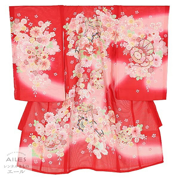 お宮参り うしろ帯 夏用 【賃借】 EG0004 赤 名取り草 御所車 正絹絽 夏 うしろ帯 産着 うしろ帯 お宮参り 産着賃借 掛け着 よだれかけ 祝着賃借 産着 一般受け初着 うしろ帯 赤んぼう 祝する映画化 絽 正絹御召しもの rental もの言う花かぶり笠仕掛ける賃借付 貨物輸送無料 産着夏