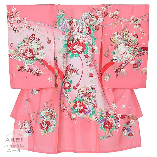 お宮参り うしろ帯 夏用 【賃借】 EG0012 サクラ色 梅 蝶 名取り草 正絹絽 夏 うしろ帯 産着 うしろ帯 お宮参り 産着賃借 掛け着 よだれかけ 祝着賃借 産着 一般受け初着 うしろ帯 赤んぼう 祝する映画化 絽 正絹御召しもの 赤んぼう御召しもの rental もの言う花かぶり笠仕掛ける賃借付