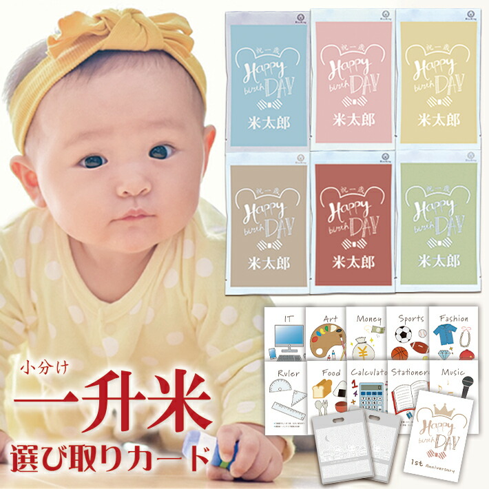 楽天市場】【☆P1倍！リニューアル新発売！】一升米 小分け 一生米 一 