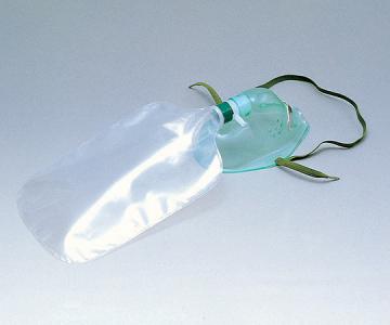 高濃度用酸素マスク 成人用チューブ無 10個入　No.5-01