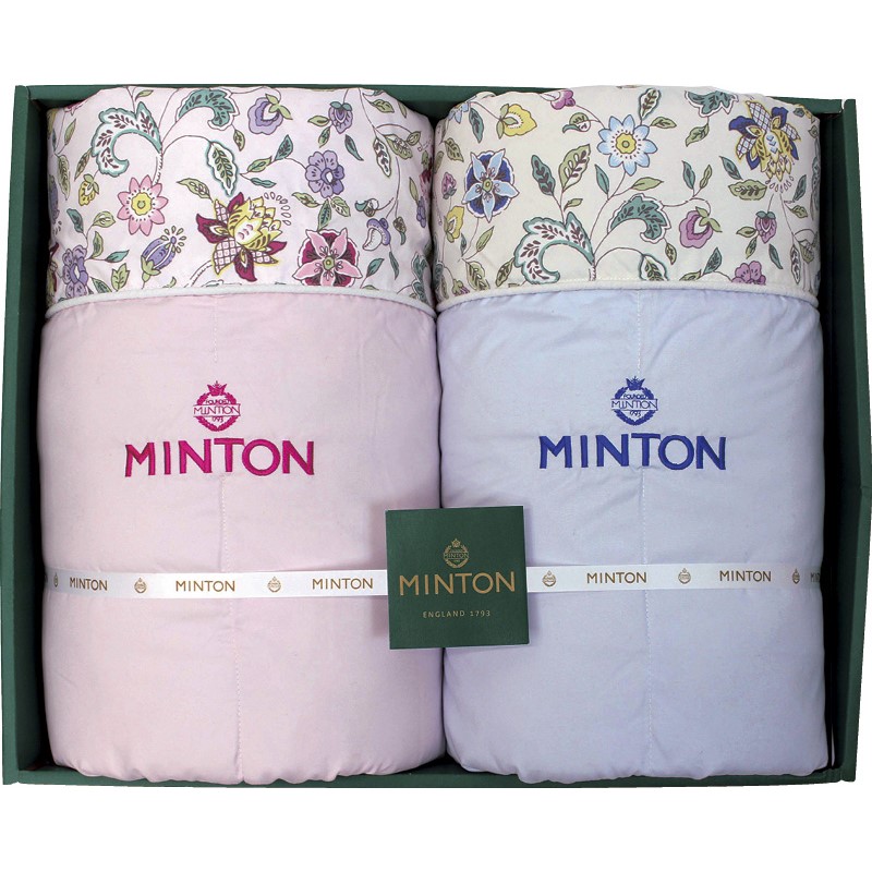 【美品】おしゃれな　シルク混肌掛け布団 B1158518-1.jpg