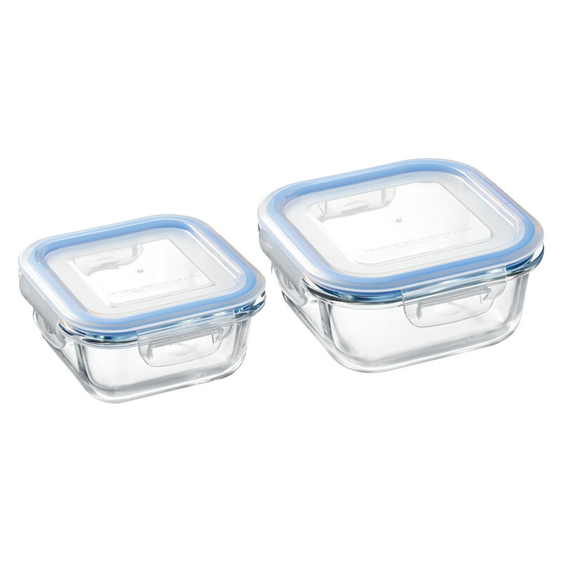 楽天市場】レッシュ耐熱ガラス容器2点セット SE5-178-7 保存容器