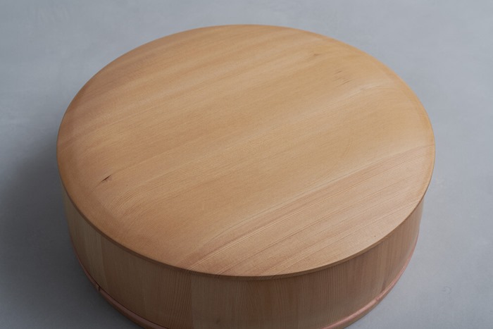 コンビニ受取対応商品 日本製 高級 飯台 木曽 椹 さわら 飯きり 寿司桶 蓋つき 木製大皿 ご飯保存容器 天然木 おしゃれ キッチン雑貨 プレゼント 贈り物 結婚祝い 新築祝い 公式店舗 Smartfin Biz