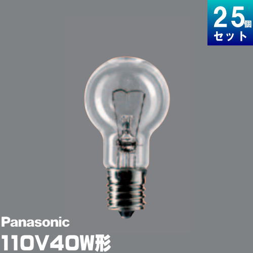 楽天市場】ノーブランド KR110V36W ミニクリプトン電球 40形 110V E17