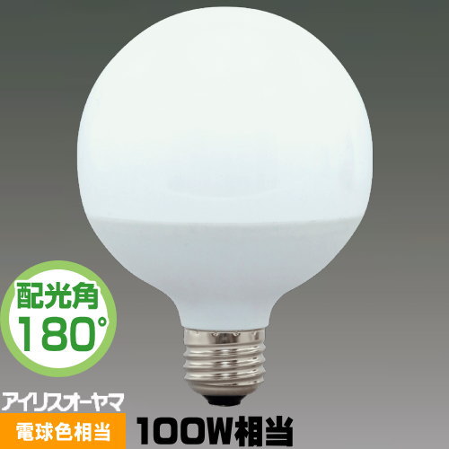 楽天市場】アイリスオーヤマ LDG7N-G-6V4 LED電球 ボール球形 60W相当