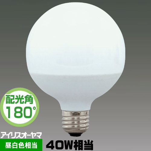 アイリスオーヤマ LED電球ボール球 60形相当 昼白色LDG7N-G-6V4 楽天市場】アイリスオーヤマ LDG7N-G-6V4 LED電球 ボール球形 60W相当